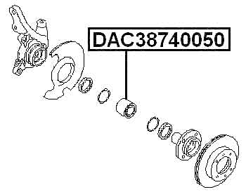 NISSAN DAC38740050 Technical Schematic