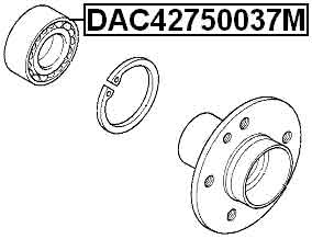 BMW DAC42750037M Technical Schematic