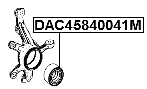 MERCEDES BENZ DAC45840041M Technical Schematic