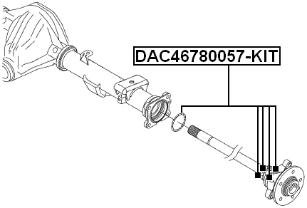 DAC46780057-KIT Technical Schematic