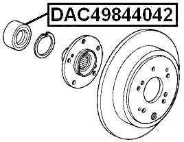 ACURA DAC49844042 Technical Schematic