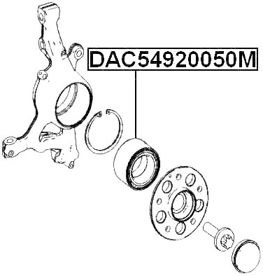 MERCEDES BENZ DAC54920050M Technical Schematic