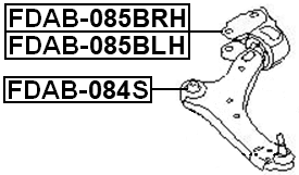 FDAB-085BRH_LINCOLN Technical Schematic