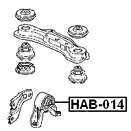 HONDA HAB-014 Technical Schematic