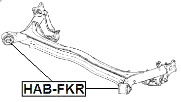 HONDA HAB-FKR Technical Schematic