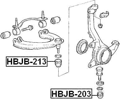 HONDA HBJB-203 Technical Schematic