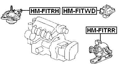 HONDA HM-FITWD Technical Schematic