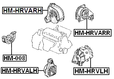 HONDA HM-HRVARH Technical Schematic