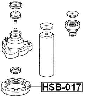 HONDA HSB-017 Technical Schematic