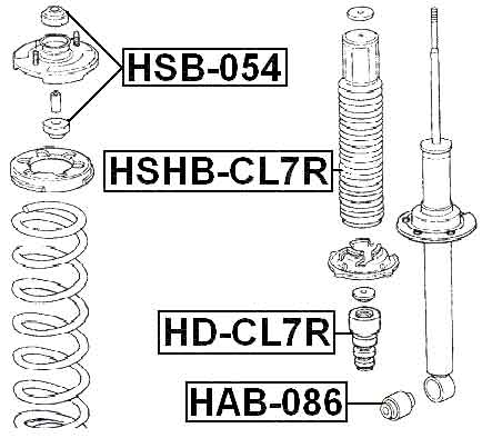 ACURA HSHB-CL7R Technical Schematic