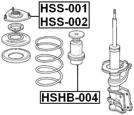 HONDA HSS-001 Technical Schematic