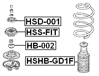 HSS-FIT_HONDA Technical Schematic