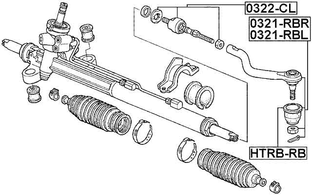 HONDA HTRB-RB Technical Schematic