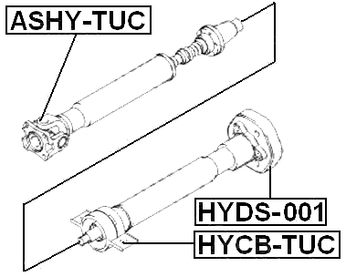 Febest HYCB-TUC Technical Schematic