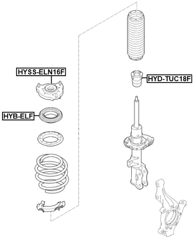 KIA HYSS-ELN16F Technical Schematic