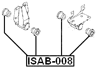 ISUZU ISAB-008 Technical Schematic