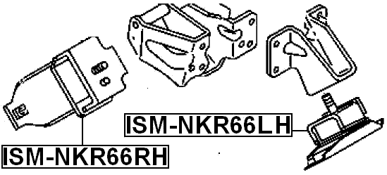 ISUZU ISM-NKR66LH Technical Schematic