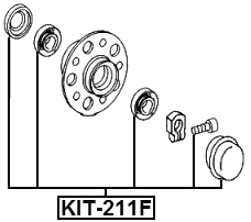 MERCEDES BENZ KIT-211F Technical Schematic