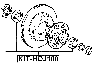 TOYOTA KIT-HDJ100 Technical Schematic