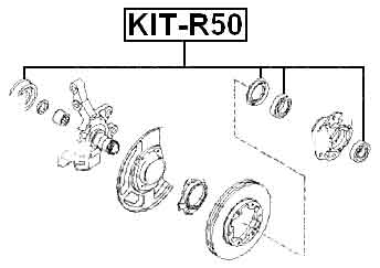 NISSAN KIT-R50 Technical Schematic