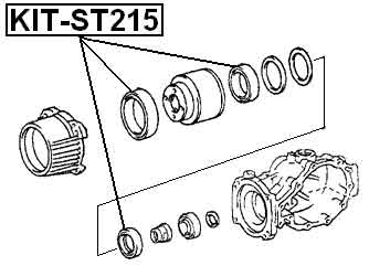 TOYOTA KIT-ST215 Technical Schematic
