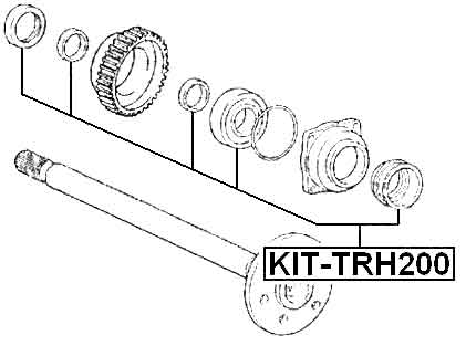TOYOTA KIT-TRH200 Technical Schematic