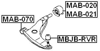 VOLVO MAB-021 Technical Schematic