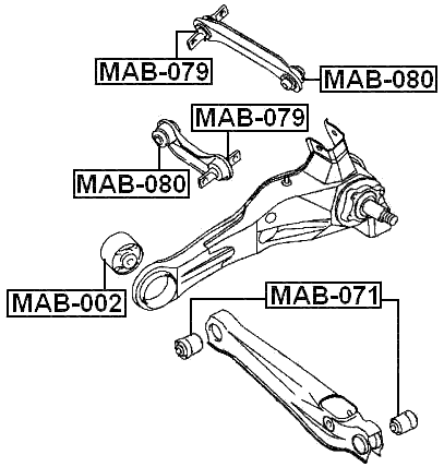 Mab 071 сайлентблок