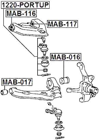 MITSUBISHI MAB-117 Technical Schematic