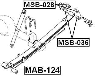 MITSUBISHI MAB-124 Technical Schematic