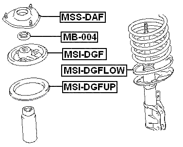 VOLVO MB-004 Technical Schematic