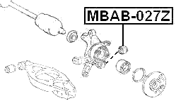 MERCEDES BENZ MBAB-027Z Technical Schematic