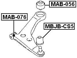 MITSUBISHI MBJB-CS5 Technical Schematic