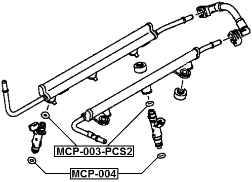 HONDA MCP-003-PCS2 Technical Schematic