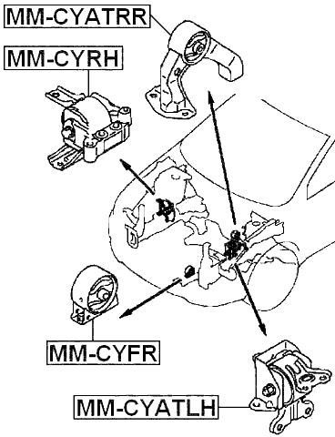 MITSUBISHI MM-CYRH Technical Schematic