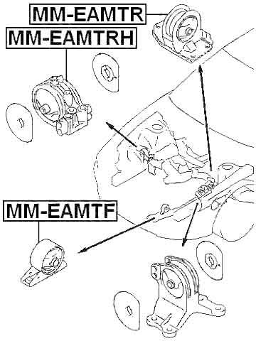 MITSUBISHI MM-EAMTR Technical Schematic