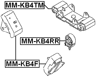 MITSUBISHI MM-KB4TM Technical Schematic