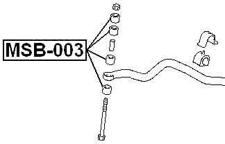 MITSUBISHI MSB-003 Technical Schematic