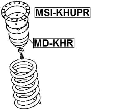 MITSUBISHI MSI-KHUPR Technical Schematic