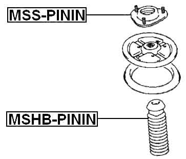 MITSUBISHI MSS-PININ Technical Schematic