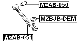 MAZDA MZAB-051 Technical Schematic