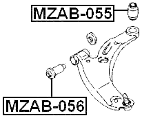 MAZDA MZAB-055 Technical Schematic