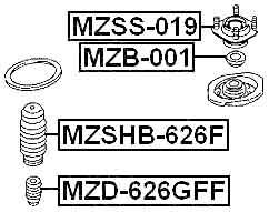 MAZDA MZB-001 Technical Schematic