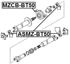 FORD MZCB-BT50 Technical Schematic