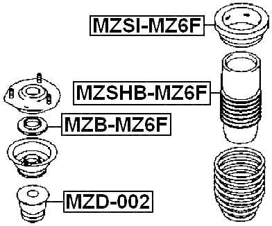 MAZDA MZD-002 Technical Schematic
