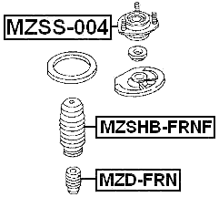 MAZDA MZD-FRN Technical Schematic