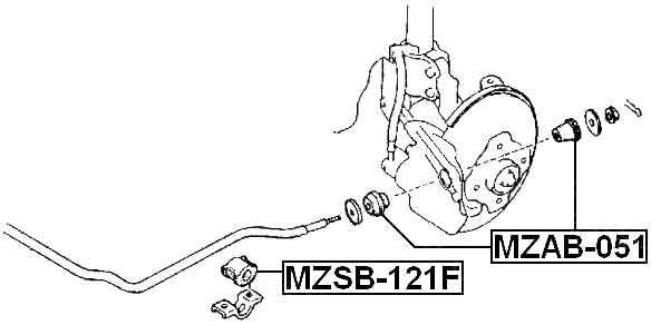 MAZDA MZSB-121F Technical Schematic
