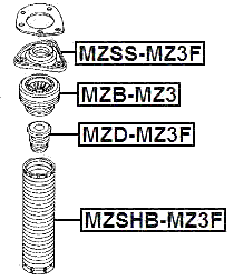 VOLVO MZSS-MZ3F Technical Schematic