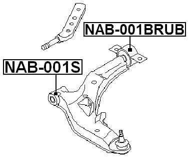 INFINITI NAB-001BRUB Technical Schematic