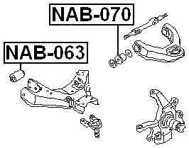 NISSAN NAB-063 Technical Schematic